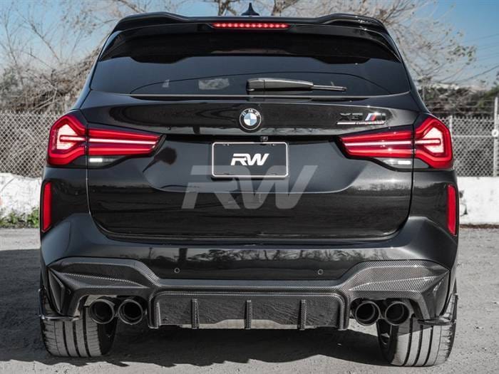 BMW F97 X3M LCI Carbon Fiber Diffuser bmwf97019 thumbnail 3