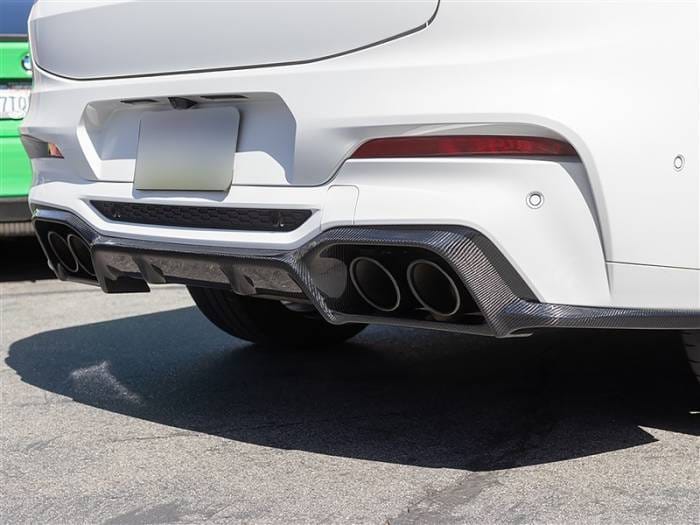 BMW F98 X4M 3D Style Carbon Fiber Diffuser bmwf9801