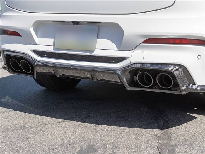 BMW F98 X4M 3D Style Carbon Fiber Diffuser bmwf9801 thumbnail 3