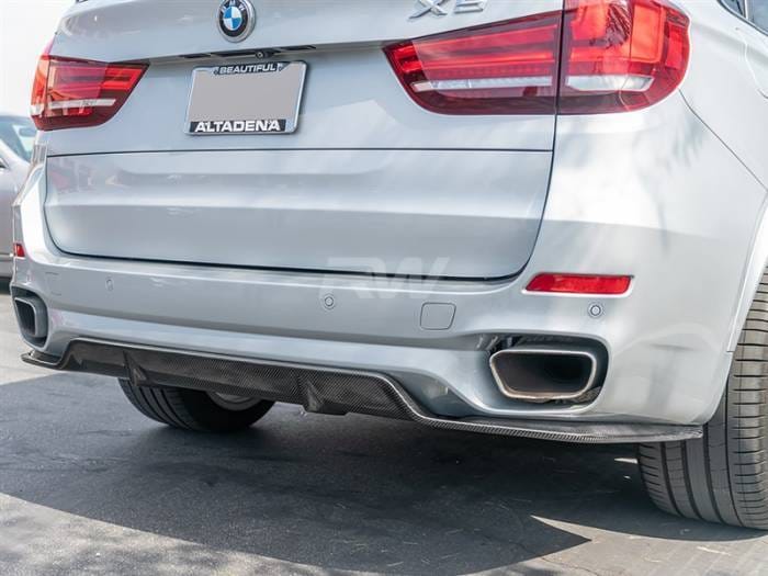 BMW F15 X5 M Sport 3D Style Carbon Fiber Diffuser bmwf15020