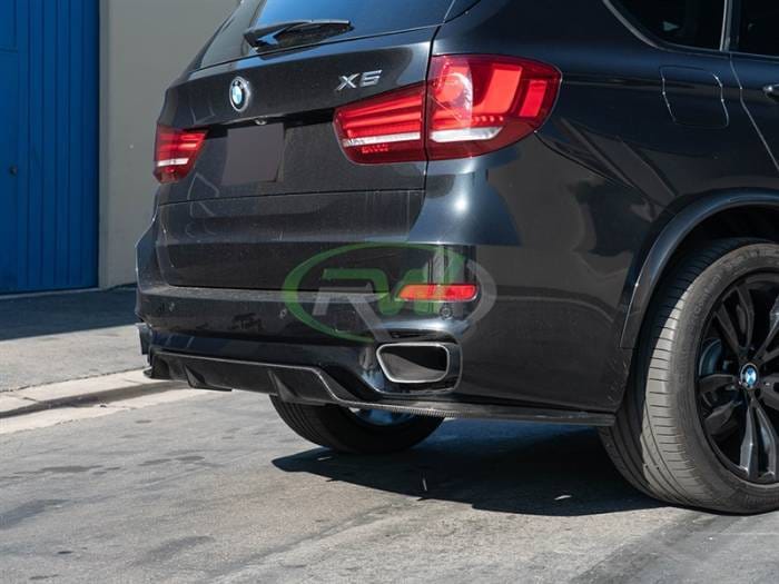 BMW F15 X5 M Sport 3D Style Carbon Fiber Diffuser bmwf15020 thumbnail 4