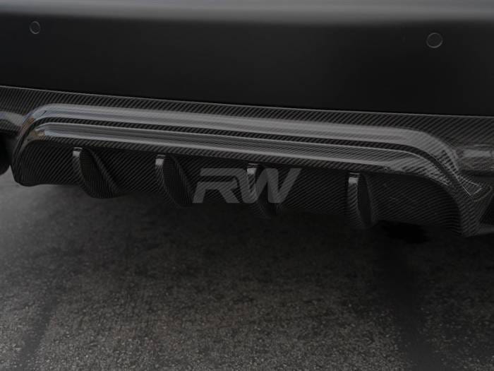 BMW F90 M5 DTM+ Carbon Fiber Rear Diffuser bmwf90034 thumbnail 4