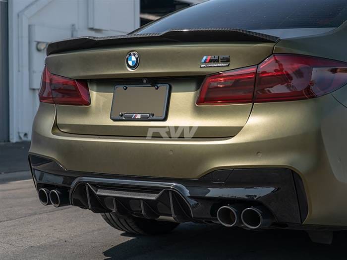 BMW F90 M5 Performance Style Carbon Fiber Diffuser bmwf9001 thumbnail 4