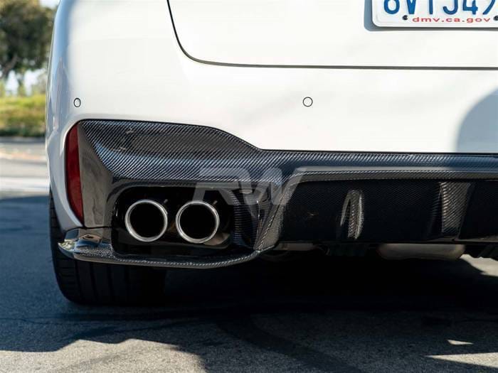 BMW F90 M5 3D Style Carbon Fiber Diffuser bmwf9012 thumbnail 4