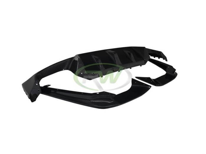 BMW F90 M5 3D Style Carbon Fiber Diffuser bmwf9012 thumbnail 5
