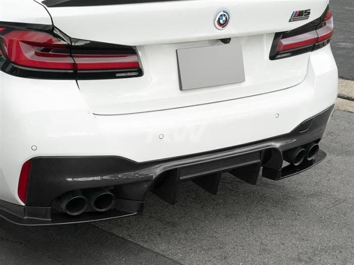 BMW F90 M5 RWS Carbon Fiber Rear Diffuser bmwf9016 thumbnail 3