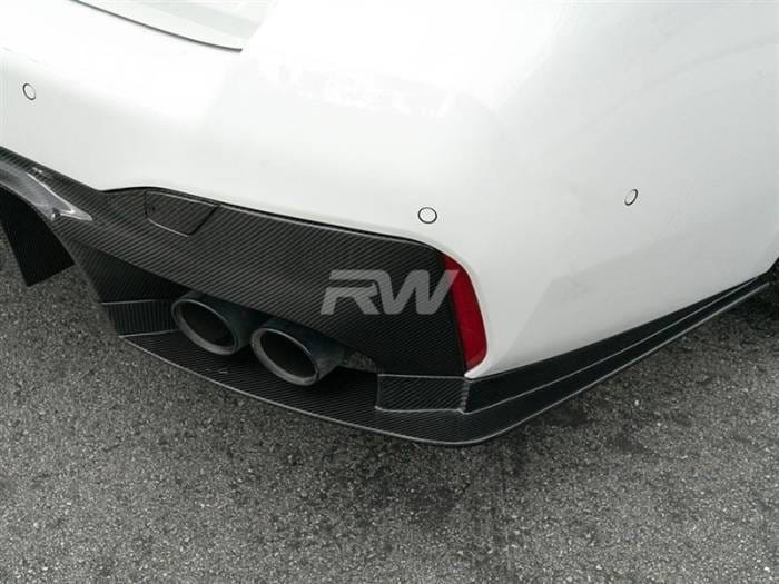 BMW F90 M5 RWS Carbon Fiber Rear Diffuser bmwf9016 thumbnail 4