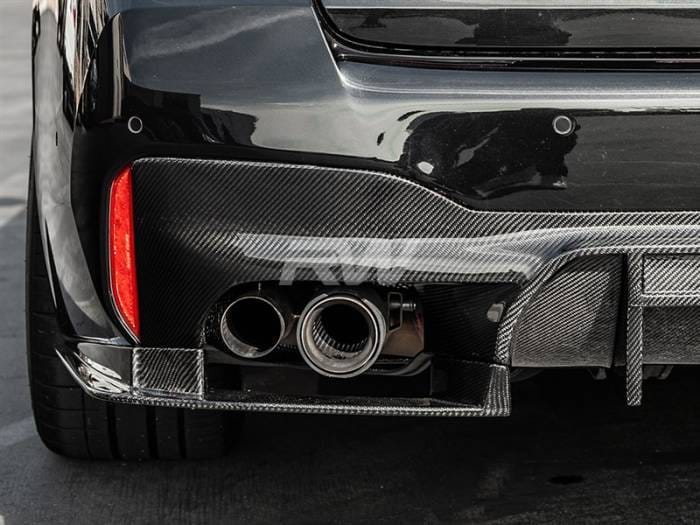 BMW F90 M5 RWS Carbon Fiber Rear Diffuser bmwf9016 thumbnail 6