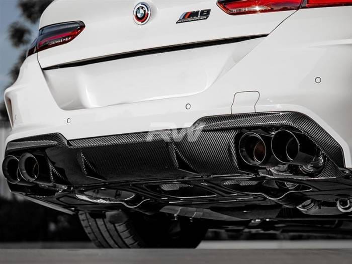 BMW F91 F92 F93 M8 OE Style Carbon Fiber Diffuser bmwf9105