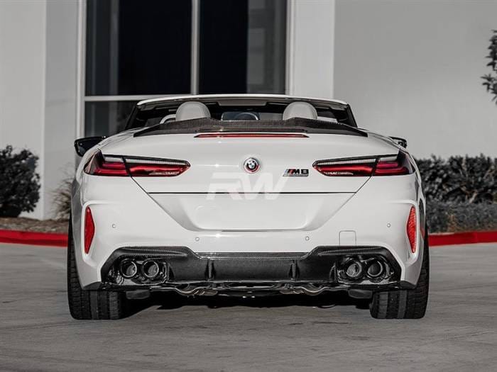 BMW F91 F92 F93 M8 OE Style Carbon Fiber Diffuser bmwf9105 thumbnail 2