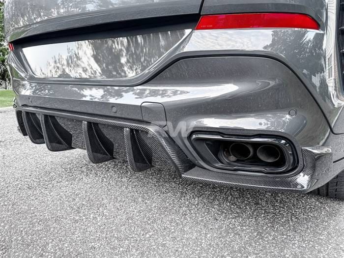 BMW G06 X6 DTM Carbon Fiber Diffuser bmwg06009