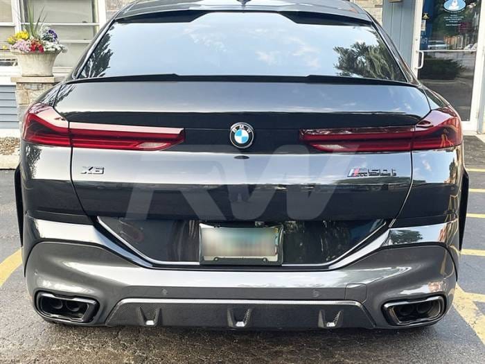 BMW G06 X6 Carbon Fiber Diffuser bmwg06002 thumbnail 4