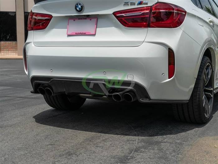 BMW F86 X6M 3D Style Carbon Fiber Diffuser bmwf8601 thumbnail 3
