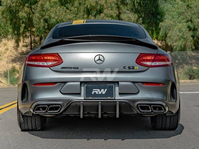 Mercedes W205 C63/C63S Coupe DTM CF Rear Diffuser mercw20526 thumbnail 2