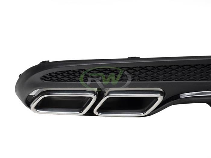 Mercedes C63 Style Diffuser Conversion Kit for C Class mercw20532 thumbnail 2