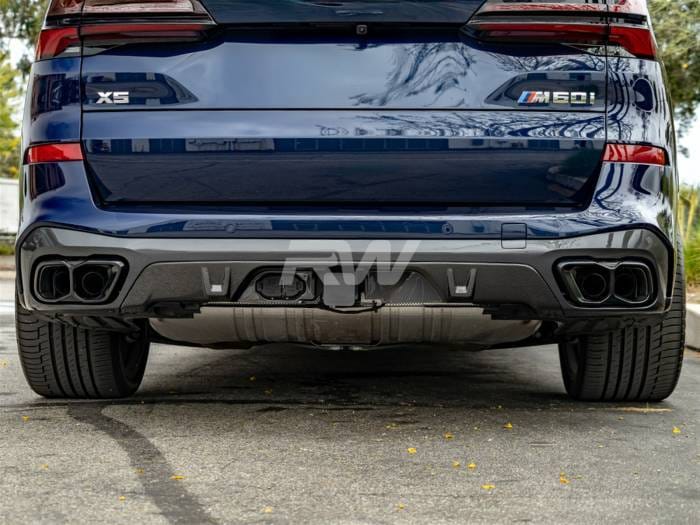 BMW G05 X5 Tow Package Carbon Fiber Diffuser bmwg05022 thumbnail 2