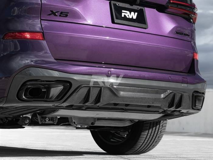 BMW G05 X5 Performance Style CF Rear Diffuser bmwg05008