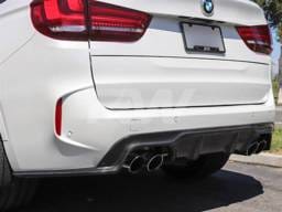 BMW F85 X5M 3D Style Carbon Fiber Diffuser bmwf8507