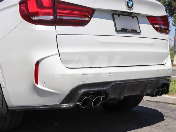 BMW F85 X5M 3D Style Carbon Fiber Diffuser bmwf8507