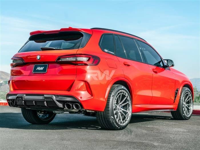 BMW F95 X5M/F96 X6M RWS Carbon Fiber Diffuser bmwf95010 thumbnail 3