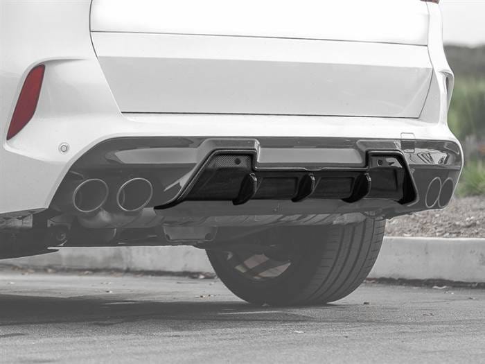 BMW F95 X5M / F96 X6M DTM Carbon Fiber Diffuser bmwf9505 thumbnail 4