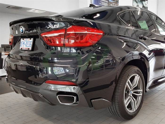 BMW F16 X6 M Sport Carbon Fiber Diffuser bmwf16004