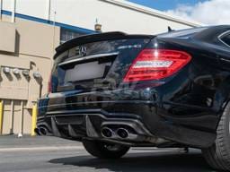 Mercedes W204 C63 DTM Carbon Fiber Rear Diffuser mercw20440