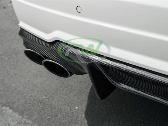Mercedes W204 C63 DTM Carbon Fiber Rear Diffuser mercw20440 thumbnail 2
