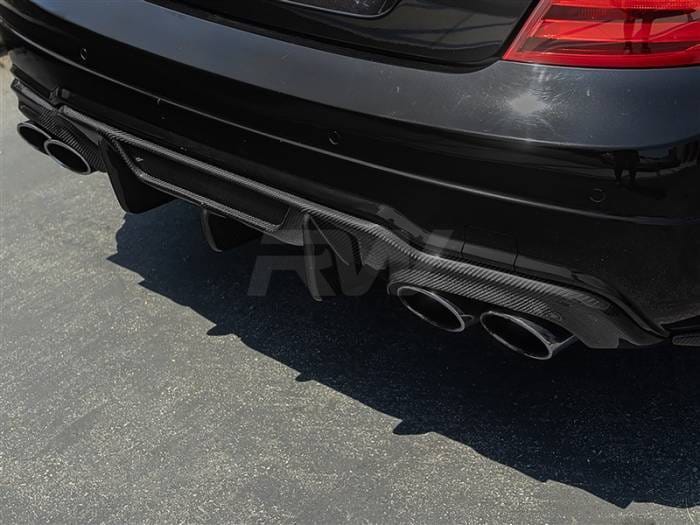 Mercedes W204 C63 DTM Carbon Fiber Rear Diffuser mercw20440 thumbnail 3