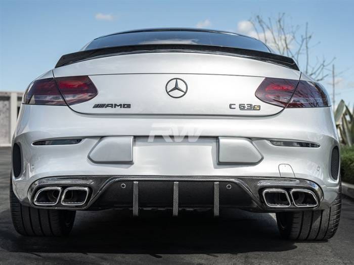 Mercedes W205 C63/C63S Coupe 19+ DTM CF Diffuser mercw20540 thumbnail 2