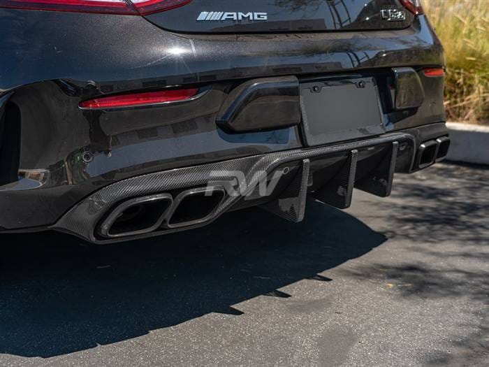 Mercedes W205 C63/C63S Coupe 19+ DTM CF Diffuser mercw20540 thumbnail 3