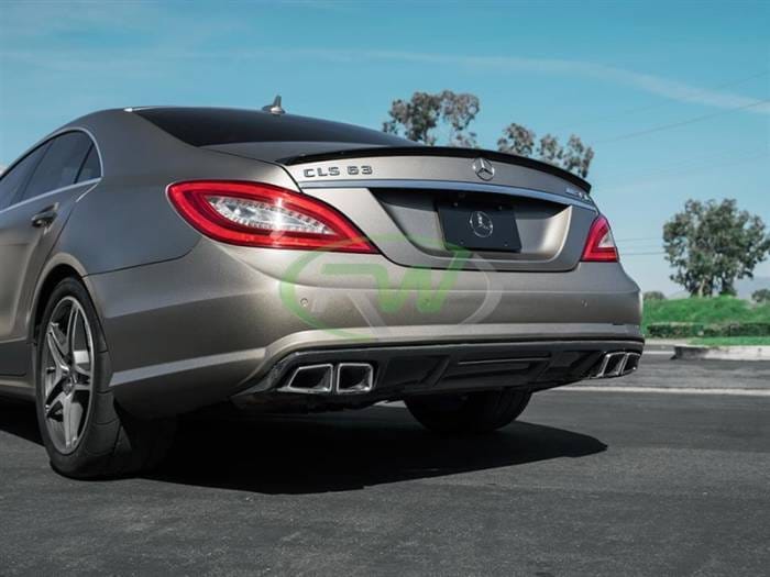 Mercedes W218 CLS63 AMG Carbon Fiber Diffuser mercw21810 thumbnail 6
