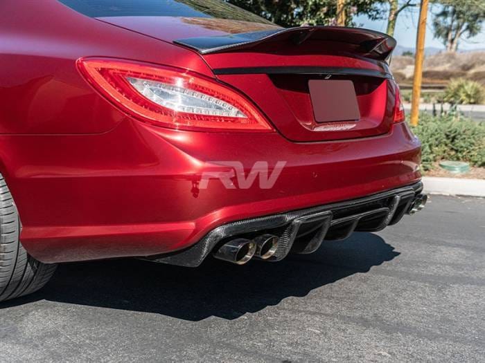 Mercedes W218 CLS63 Renn Style Carbon Fiber Diffuser mercw21805 thumbnail 4