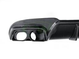 Mercedes W212 E63 Facelift BRS Style Diffuser w/ CF Exhaust Tips mercw21219-2