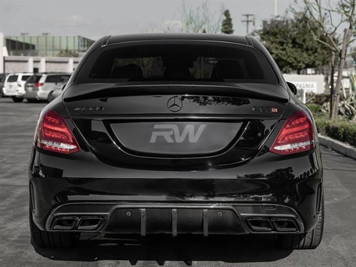 Mercedes W205 C63/C63S AMG DTM CF Diffuser mercw20521 thumbnail 2