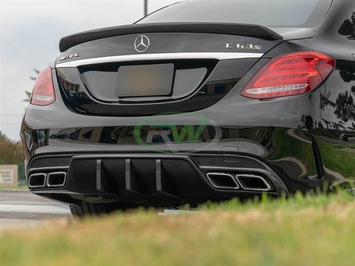 Mercedes W205 C63/C63S AMG DTM CF Diffuser mercw20521 thumbnail 4