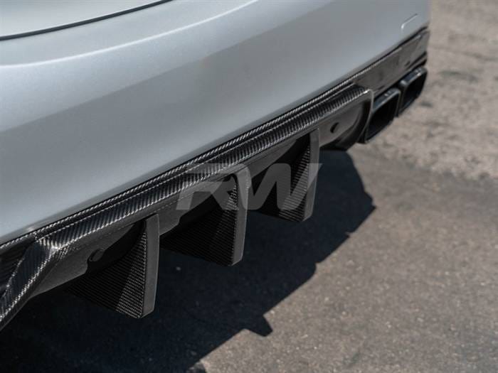 Mercedes W205 C63/C63S Sedan 19+ DTM CF Diffuser mercw20541 thumbnail 2