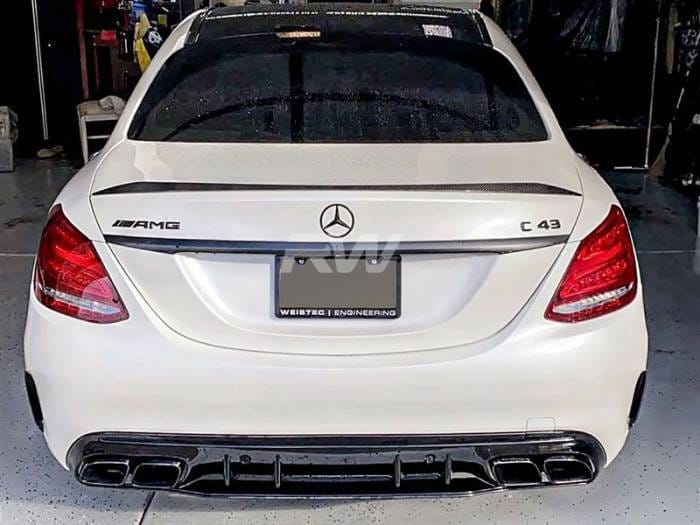 Mercedes W205 Facelift Style Diffuser Conversion Kit mercw20548 thumbnail 5