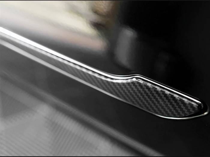 Tesla Model 3 / Y Carbon Fiber Door Handle Covers tesla016 thumbnail 2