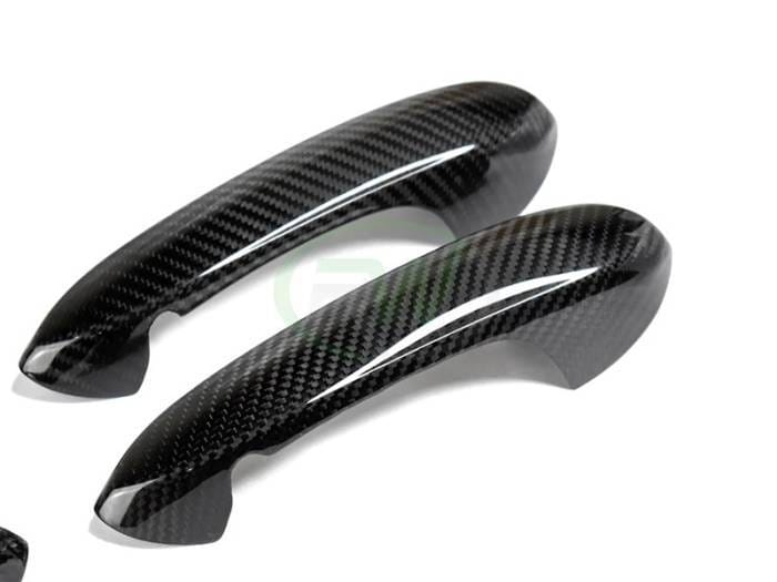 BMW Carbon Fiber Door Handle Trim Set bmwf97017 thumbnail 4