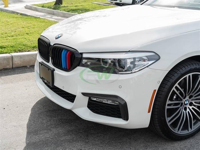BMW G30 Carbon Fiber Front Brake Duct Trims bmwg30006 thumbnail 3