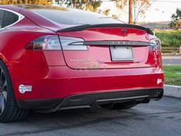Tesla Model S Carbon Fiber Rear Diffuser Tesla03
