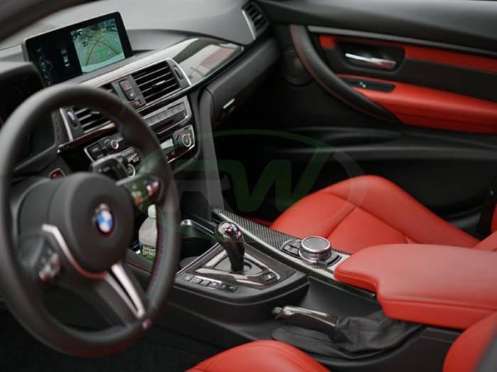 BMW Carbon Fiber Alcantara E-Brake Handle CFebrake2 thumbnail 2