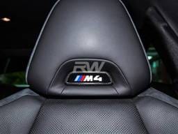 BMW M Carbon Fiber Seat Emblem Cover - Standard M Seats bmwg87047-1