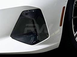 BMW G60 5 Series Carbon Fiber Front Duct Trims bmwg6009