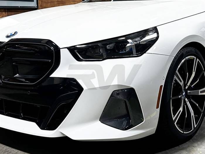 BMW G60 5 Series Carbon Fiber Front Duct Trims bmwg6009 thumbnail 2