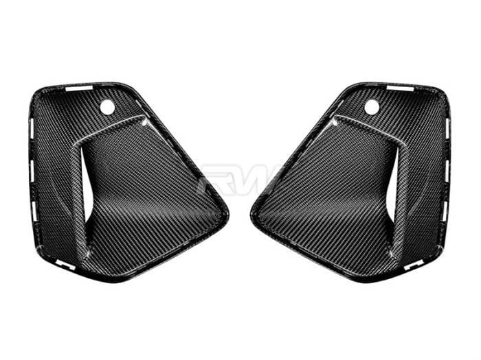 BMW G60 5 Series Carbon Fiber Front Duct Trims bmwg6009 thumbnail 5