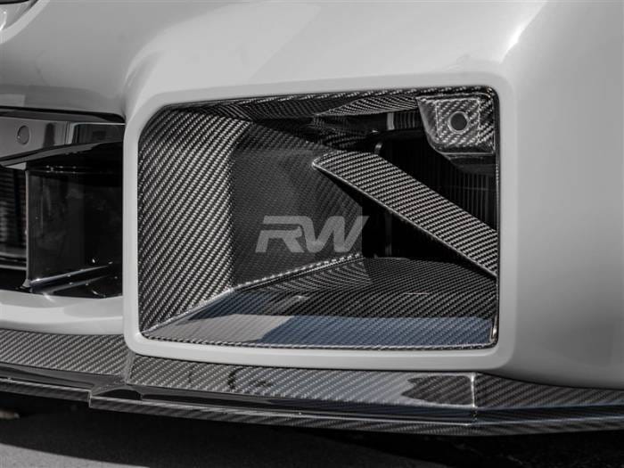 BMW G87 M2 Carbon Fiber Front Duct Trims bmwg8705