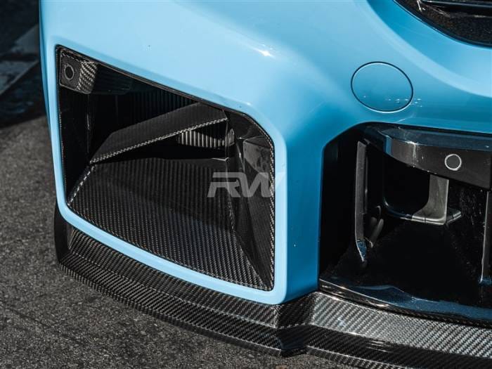 BMW G87 M2 Carbon Fiber Front Duct Trims bmwg8705 thumbnail 3