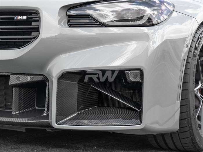 BMW G87 M2 Carbon Fiber Front Duct Trims bmwg8705 thumbnail 4
